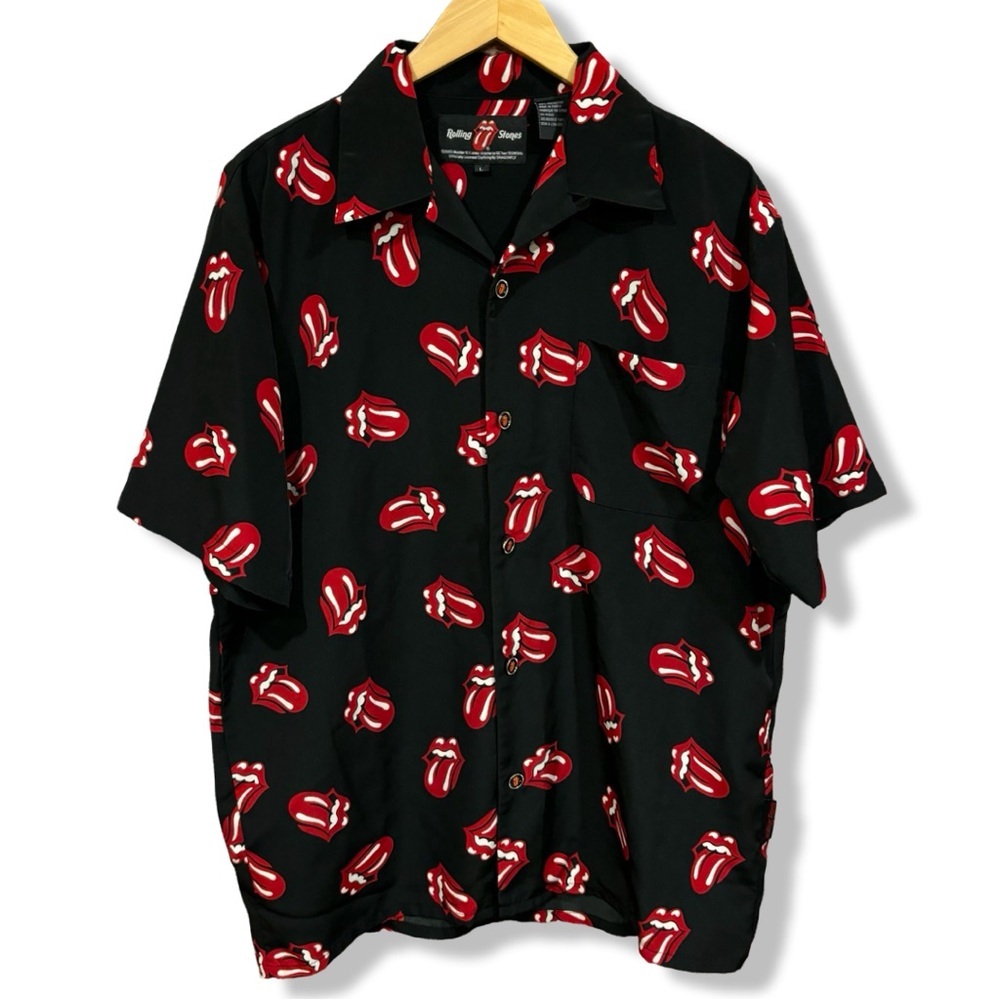 Vintage 2003 The Rolling Stones Button Up Shirt